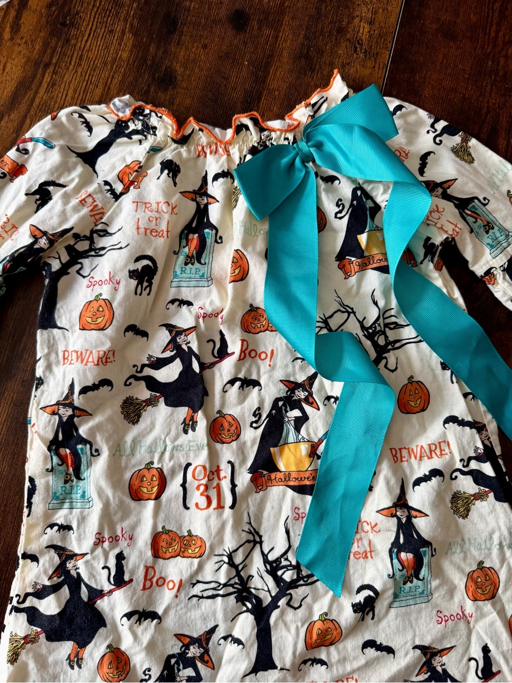 Girls Size 4 Lolly Wolly Doodle Halloween Dress